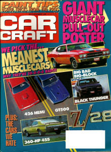 CAR CRAFT 1989 NOV - HEMI BELVERERE, MACH 1, CHEVELLE